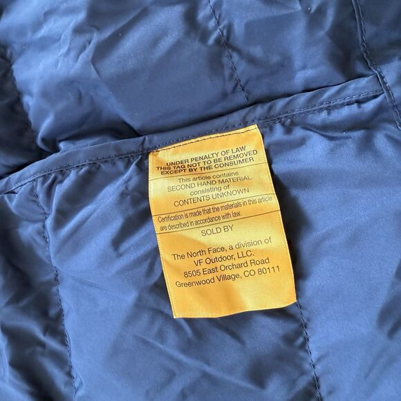 The North Face Women's Gotham Parka Summit Navy puffy Winter Jacket NWT $270 XS - Picture 7 of 9
